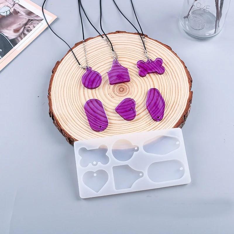 1Pcs DIY Pendant Silicone Mold Keychain Mold Resin Mold Dog Bone Hanging Tag 1pcs Resin Crafts Pet Supplies Jewelry Making Tools светло-серый
1Pcs DIY Pendant Silicone Mold Keychain Mold Resin Mold Dog Bone Hanging Tag 1pcs Resin Crafts Pet Supplies Jewelry Making Tools светло-серый
