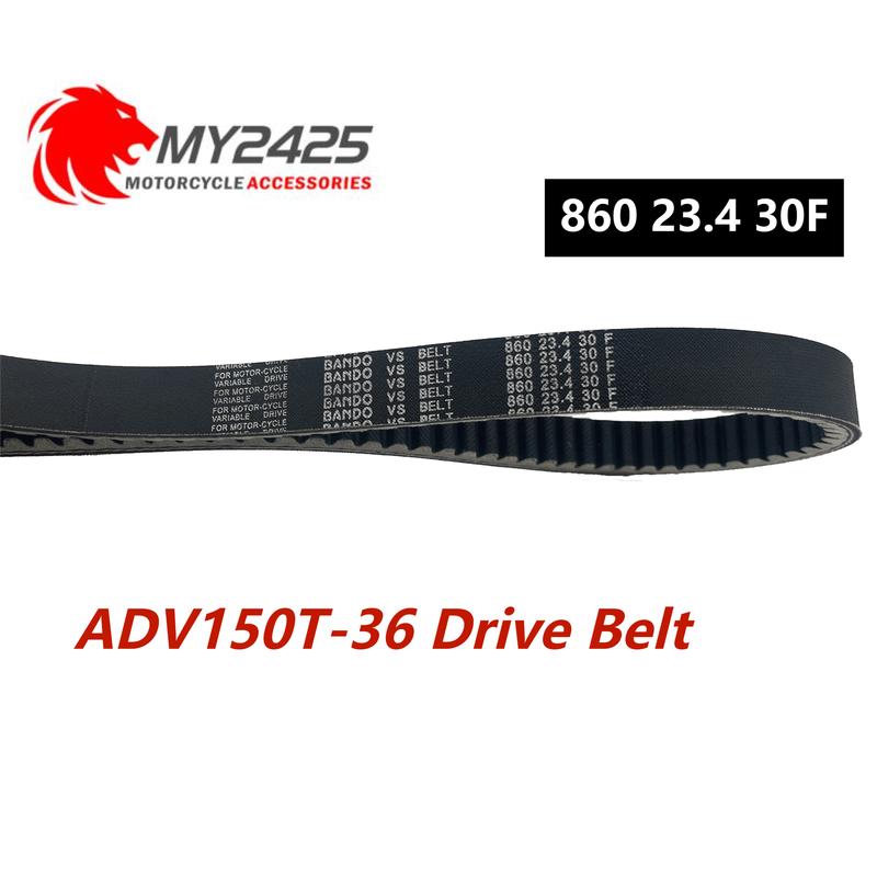 MY2425 Drive Belt for Dayang ADV150T-36 Vorei ADV150 860 23.4 30F Motorcycle Drive Belt MY Kevlar
MY2425 Drive Belt for Dayang ADV150T-36 Vorei ADV150 860 23.4 30F Motorcycle Drive Belt MY Kevlar