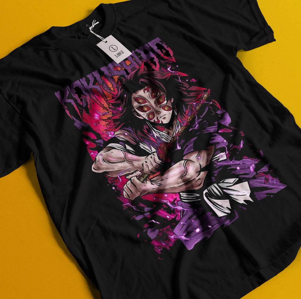 Demon Slayer Shirt Kokushibo Upper Moon 1 Tshirt Zenitsu T-Shirt Muzan Tanjiro M
Demon Slayer Shirt Kokushibo Upper Moon 1 Tshirt Zenitsu T-Shirt Muzan Tanjiro M