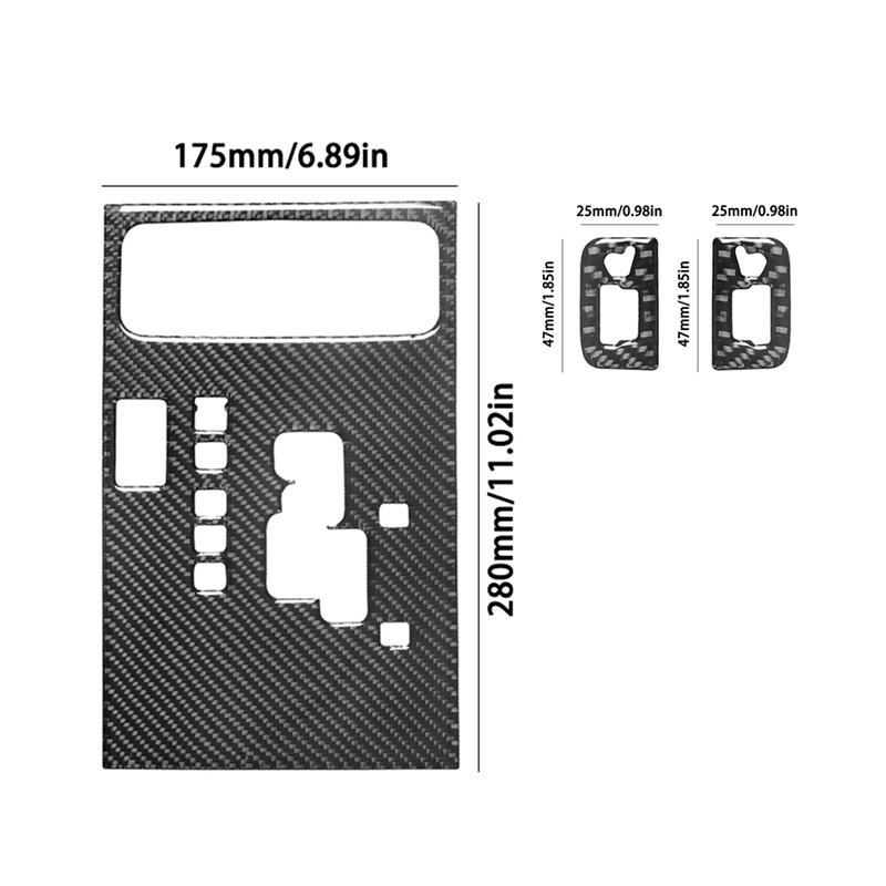 For Hyundai Azera 2006 2007 2008 2009 2010 2011 Car Carbon Fiber Gear Panel Stickers Interior Decorative Accessories Automation
For Hyundai Azera 2006 2007 2008 2009 2010 2011 Car Carbon Fiber Gear Panel Stickers Interior Decorative Accessories Automation