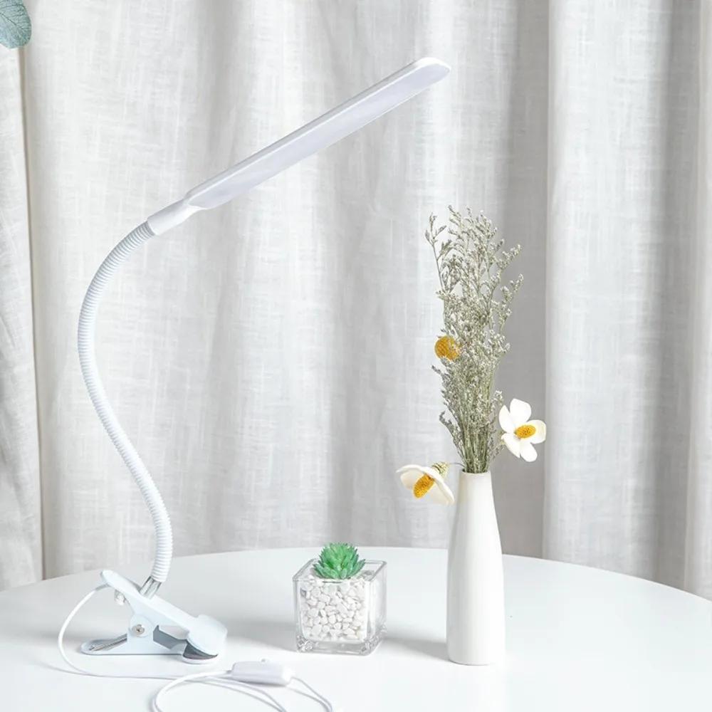Portable LED Desk Lamp White Black Eye-friendly Lighting Clip On Lamp with Clamp USB Powered Desktop Study Light for Home Office білий
Portable LED Desk Lamp White Black Eye-friendly Lighting Clip On Lamp with Clamp USB Powered Desktop Study Light for Home Office білий