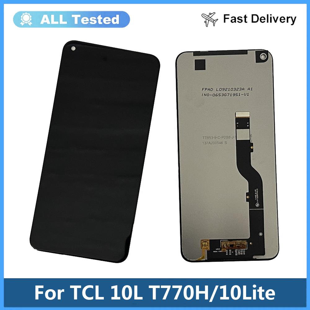 LCD Screen and Digitizer Full Assembly For TCL 10L T770
LCD Screen and Digitizer Full Assembly For TCL 10L T770