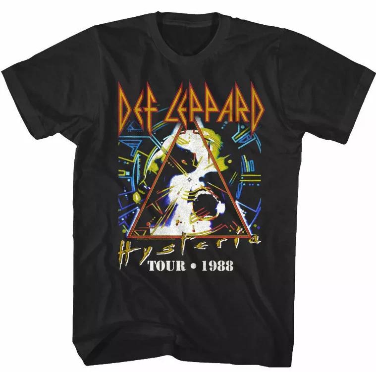 HOT Def Leppard Hysteria Tour 1988 Rock Band T-Shirt Size S-3XL 3XL
HOT Def Leppard Hysteria Tour 1988 Rock Band T-Shirt Size S-3XL 3XL