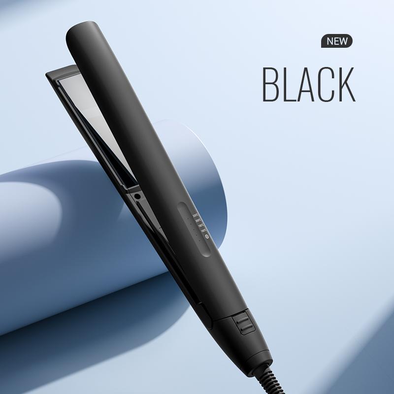 Combining straightening and curling functions, this hair straightener and curling iron is gentle on hair, offering both straight EU чёрный
Combining straightening and curling functions, this hair straightener and curling iron is gentle on hair, offering both straight EU чёрный