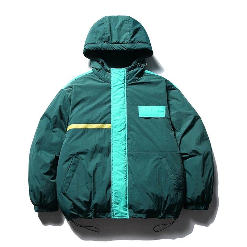 2023 Winter Color Contrast Panel Retro Men s Parka Hooded Fashion Casual Loose Warm Coat Couple Street Harajuku Clothing Jaqueta
2023 Winter Color Contrast Panel Retro Men s Parka Hooded Fashion Casual Loose Warm Coat Couple Street Harajuku Clothing Jaqueta