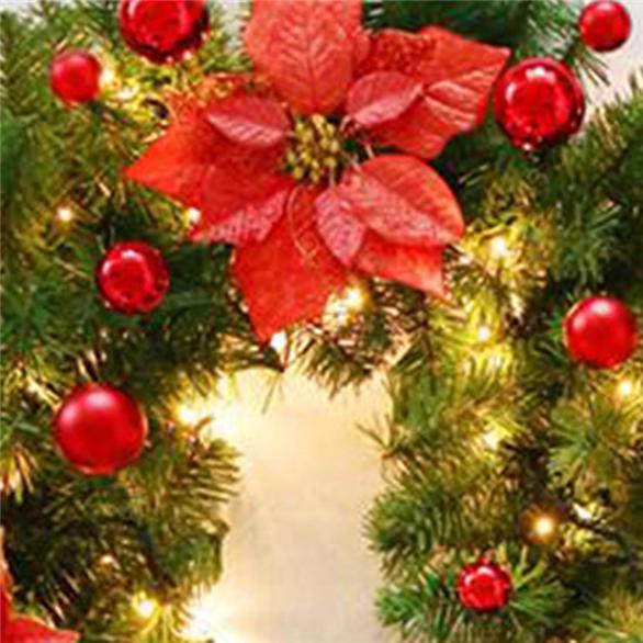 Led Рождественская гирлянда Искусственная елка Rattan 2.7M Xmas Декор Раттан Год партии Знамя украшения
Led Рождественская гирлянда Искусственная елка Rattan 2.7M Xmas Декор Раттан Год партии Знамя украшения