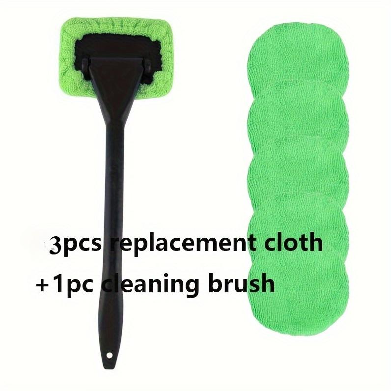 1 Car Windshield Cleaning Brush with 3 Reusable Pads-Suitable for Interior,Exterior,Household Glass and Dirty Car Glass Cleaning зелёный
1 Car Windshield Cleaning Brush with 3 Reusable Pads-Suitable for Interior,Exterior,Household Glass and Dirty Car Glass Cleaning зелёный