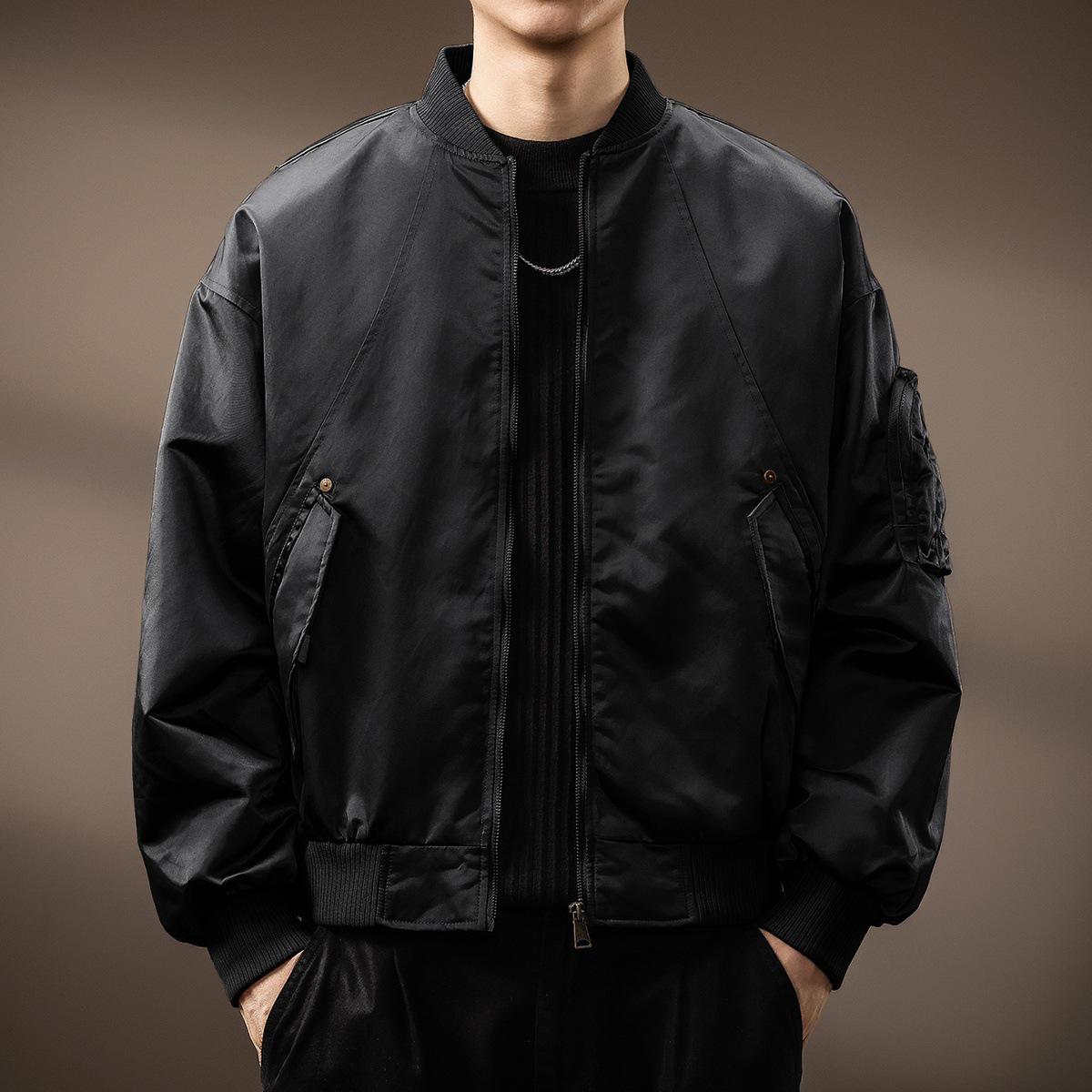 Men s High-End American Retro Baseball Jacket - Cotton Padded, Trendy, Warm, Functional for Autumn/Winter 4XL for 110-120 kg чорний
Men s High-End American Retro Baseball Jacket - Cotton Padded, Trendy, Warm, Functional for Autumn/Winter 4XL for 110-120 kg чорний