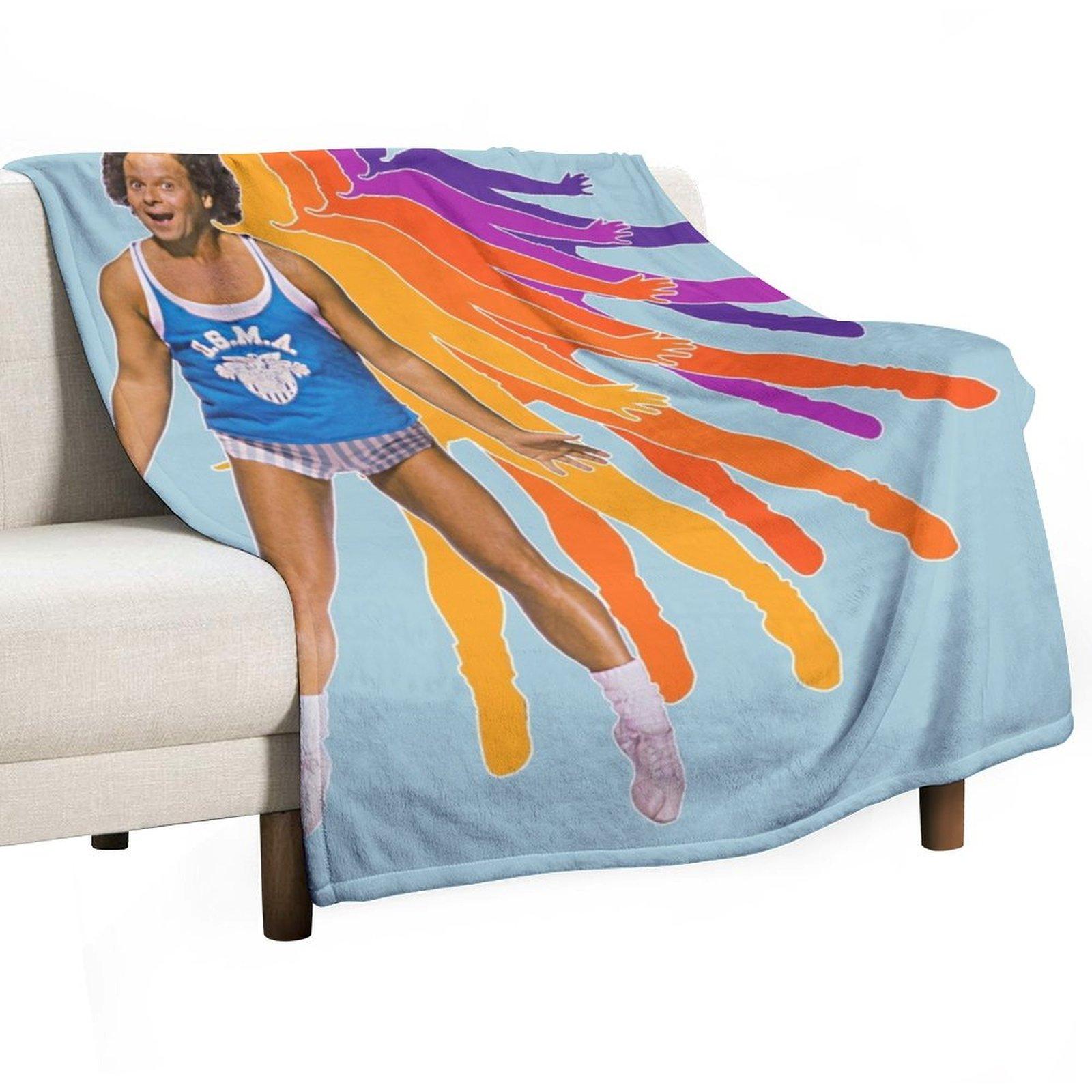 Richard Simmons Retro Style FanArt Design Throw Blanket sofa bed Single Vintage Sofa Blankets 30x40in
Richard Simmons Retro Style FanArt Design Throw Blanket sofa bed Single Vintage Sofa Blankets 30x40in