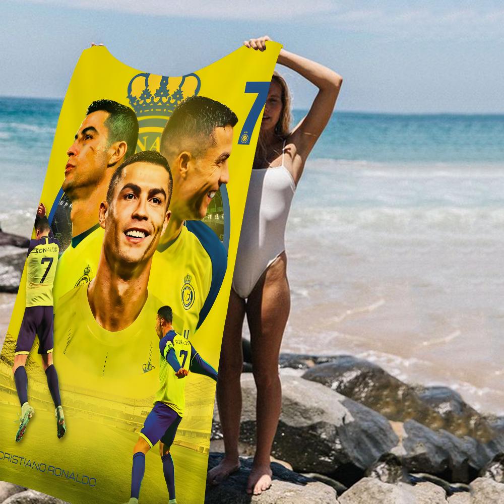 C-Cristiano R-Ronaldo CR7 Beach Towel Summer Kids Large Bath Pool Beach Towel Microfiber Absorbent for Swimming Travel W40*H60(CM)
C-Cristiano R-Ronaldo CR7 Beach Towel Summer Kids Large Bath Pool Beach Towel Microfiber Absorbent for Swimming Travel W40*H60(CM)