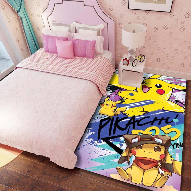 Pokémon Pikachu Print Non-Slip Home Decor Rug, Cute Cartoon Welcome Mat, Perfect Gift for Family and Friends. 60x90cm
Pokémon Pikachu Print Non-Slip Home Decor Rug, Cute Cartoon Welcome Mat, Perfect Gift for Family and Friends. 60x90cm