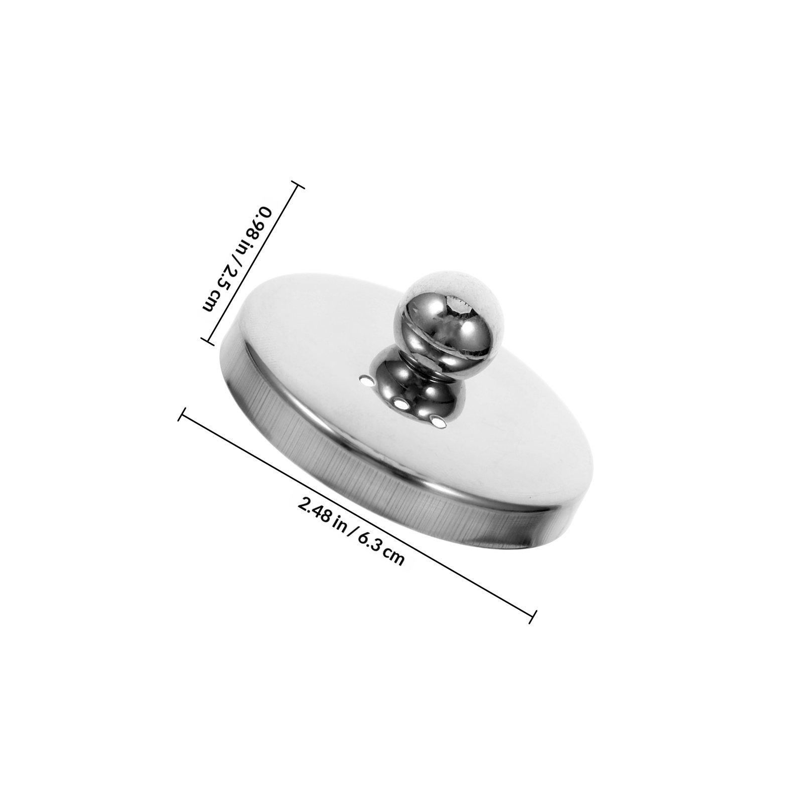 Teapot Lid Replacement 6.3 Cm Stainless Steel Tea Strainer Cover for Kung Fu Tea Brewing Teacups Mugs Stove Top Kettles Cookware
Teapot Lid Replacement 6.3 Cm Stainless Steel Tea Strainer Cover for Kung Fu Tea Brewing Teacups Mugs Stove Top Kettles Cookware