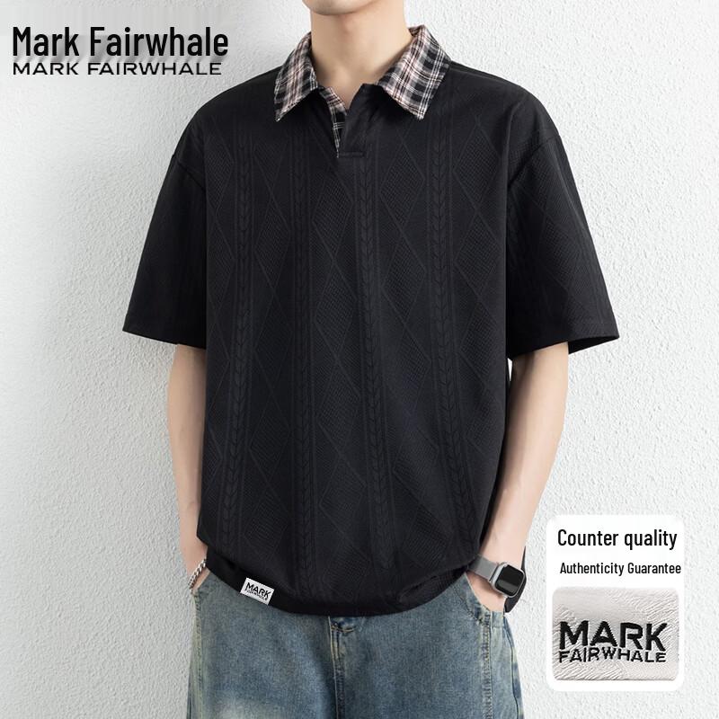 Mark Fairwhale Men s Stand Collar Short Sleeve T-Shirt 6XL
Mark Fairwhale Men s Stand Collar Short Sleeve T-Shirt 6XL