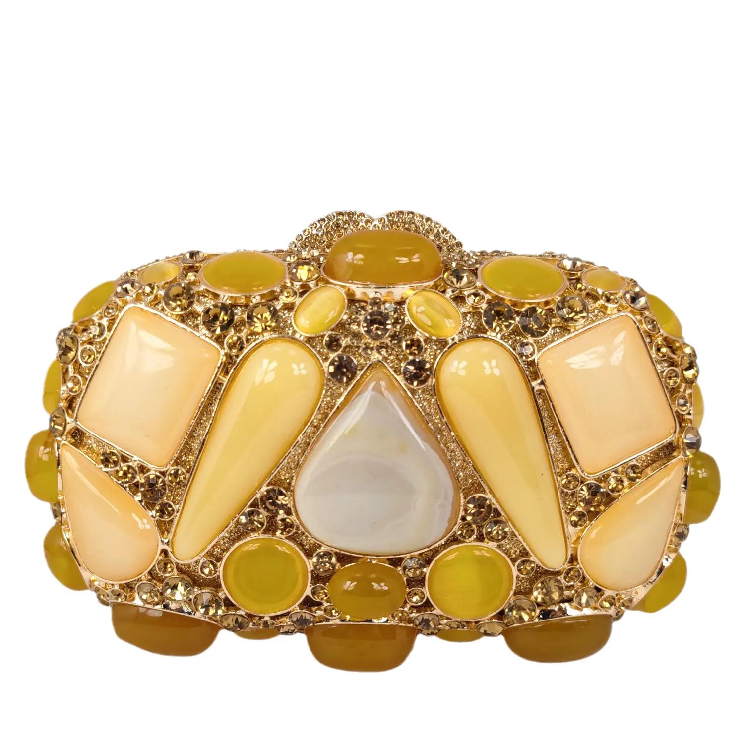 Boutique De FGG Natural Big Agate Stones Women Evening Bags and Clutches Formal Party Dinner Minaudiere Handbags and Purses Mini Size золотой
Boutique De FGG Natural Big Agate Stones Women Evening Bags and Clutches Formal Party Dinner Minaudiere Handbags and Purses Mini Size золотой