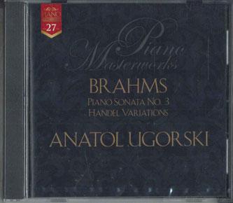 CD ANATOL UGORSKI - Brahms:piano Sonata No.3 Handel Var DCU2527 DEUTSCHE Japan Classical Used
CD ANATOL UGORSKI - Brahms:piano Sonata No.3 Handel Var DCU2527 DEUTSCHE Japan Classical Used