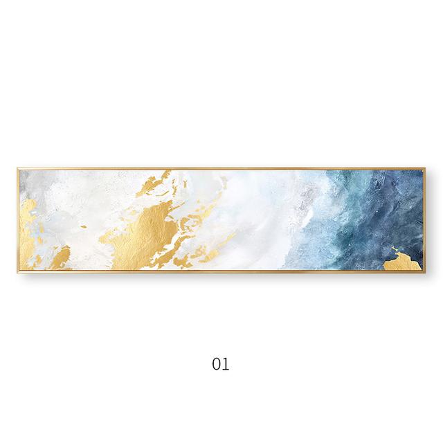 Абстрактные настенные рисунки из золотой фольги «Голубая река», холст, картины, постеры и принты для гостиной, спальни, прикроватные украшения, Cuadros 20cm×40cm NoFrame
Абстрактные настенные рисунки из золотой фольги «Голубая река», холст, картины, постеры и принты для гостиной, спальни, прикроватные украшения, Cuadros 20cm×40cm NoFrame