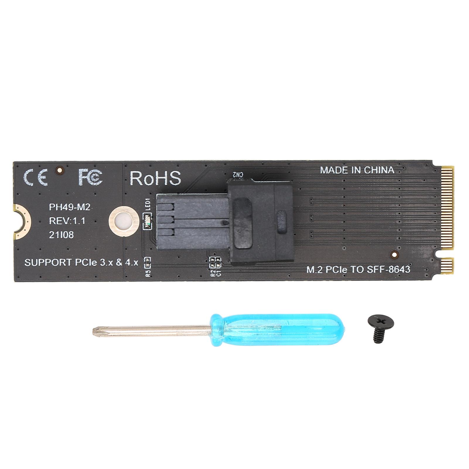 Adapter Expansion Card M.2NVME to U.2 64GT S Strong Compatibility Support NVME Protocol Transfer
Adapter Expansion Card M.2NVME to U.2 64GT S Strong Compatibility Support NVME Protocol Transfer