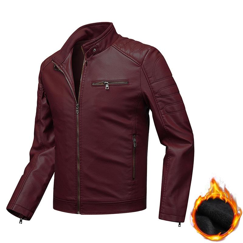 Мужской кожаный костюм, приталенная куртка, плюшевая куртка, мужской мотоциклетный костюм, большой воротник-стойка, кожаная куртка, мужчины XXL
Мужской кожаный костюм, приталенная куртка, плюшевая куртка, мужской мотоциклетный костюм, большой воротник-стойка, кожаная куртка, мужчины XXL