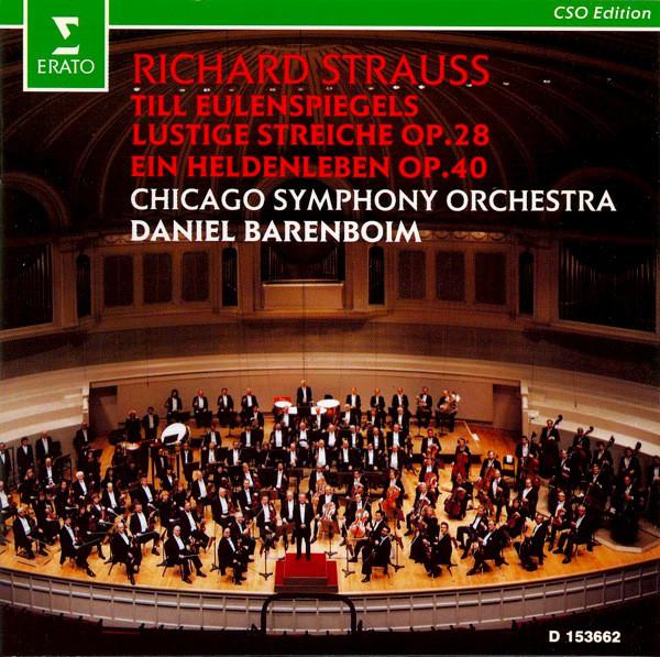CD RICHARD STRAUSS - THE CHICAGO SYMPH - Till Eulenspiegels Lustige Streiche 2292456212 Erato 1991 France Classical Used
CD RICHARD STRAUSS - THE CHICAGO SYMPH - Till Eulenspiegels Lustige Streiche 2292456212 Erato 1991 France Classical Used