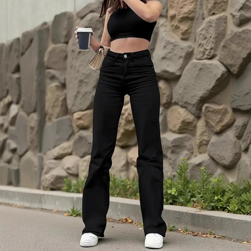 Women s Jeans Multi-color Washed Straight Stretch Casual Pants WOMEN L чёрный
Women s Jeans Multi-color Washed Straight Stretch Casual Pants WOMEN L чёрный