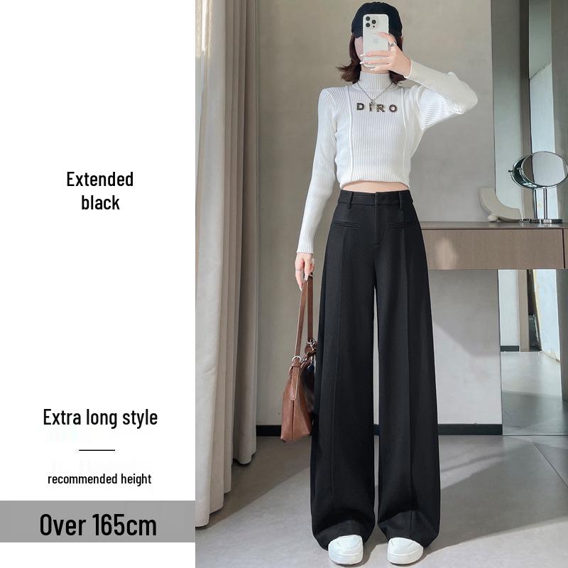 2026 Autumn/Winter Women s Woolen High-Waisted Wide-Leg Floor-Length Pants S
2026 Autumn/Winter Women s Woolen High-Waisted Wide-Leg Floor-Length Pants S