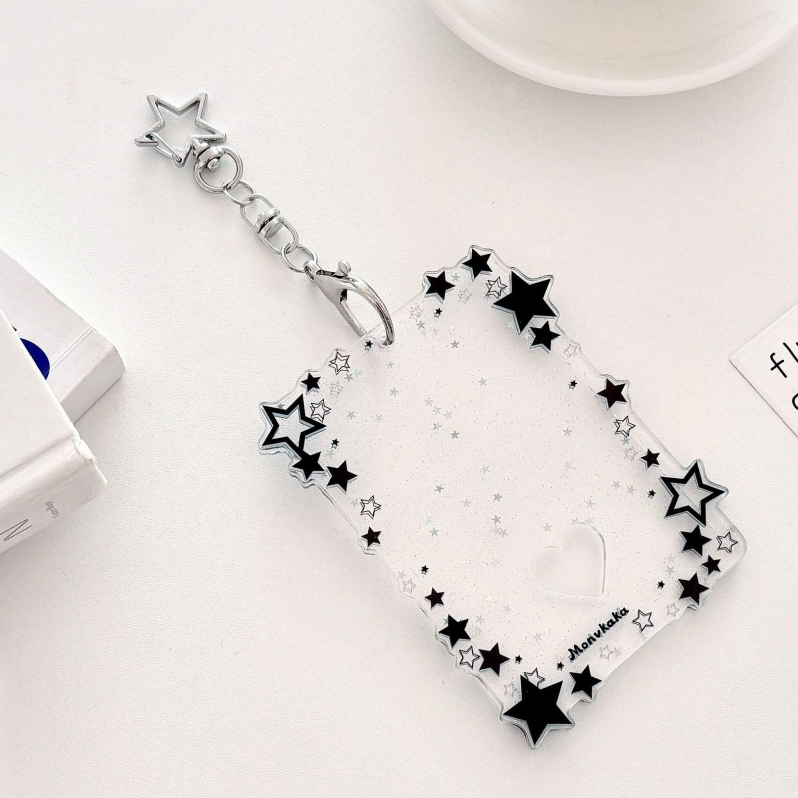 Glitter Star Acrylic Card Sleeve 3 Inch Kpop Photocard Holder Photo Card Protector
Glitter Star Acrylic Card Sleeve 3 Inch Kpop Photocard Holder Photo Card Protector