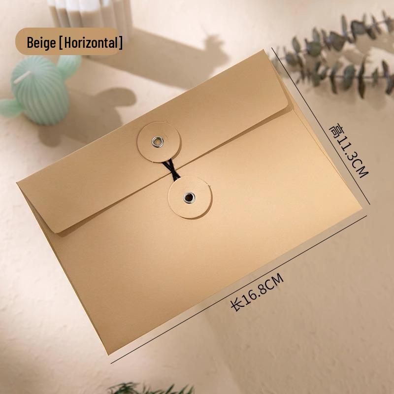 Multi-Size Thickened Colored Paper Envelope & Document Storage Bag
Multi-Size Thickened Colored Paper Envelope & Document Storage Bag