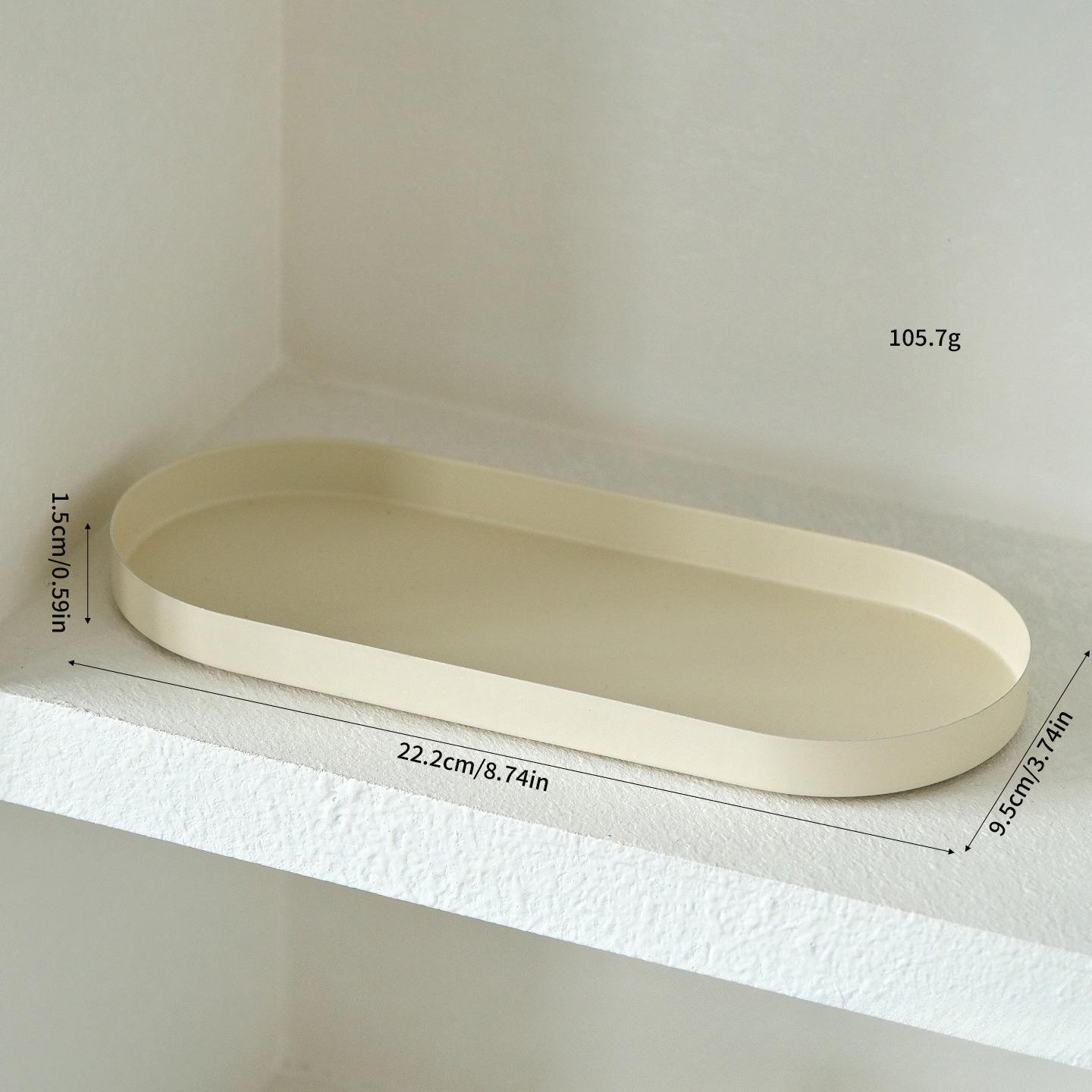 Desktop Elliptical Tray Decorative Items Entrance Decorations Aromatherapy Keys Candles Decorative Trays Jewelry Display Plate
Desktop Elliptical Tray Decorative Items Entrance Decorations Aromatherapy Keys Candles Decorative Trays Jewelry Display Plate