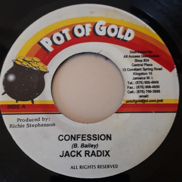 7inch Record JACK RADIX / GEFFORY STAR - Confession / Get Up NONE Pot Of Gold Jamaica Reggae, Ska & Dub Used
7inch Record JACK RADIX / GEFFORY STAR - Confession / Get Up NONE Pot Of Gold Jamaica Reggae, Ska & Dub Used