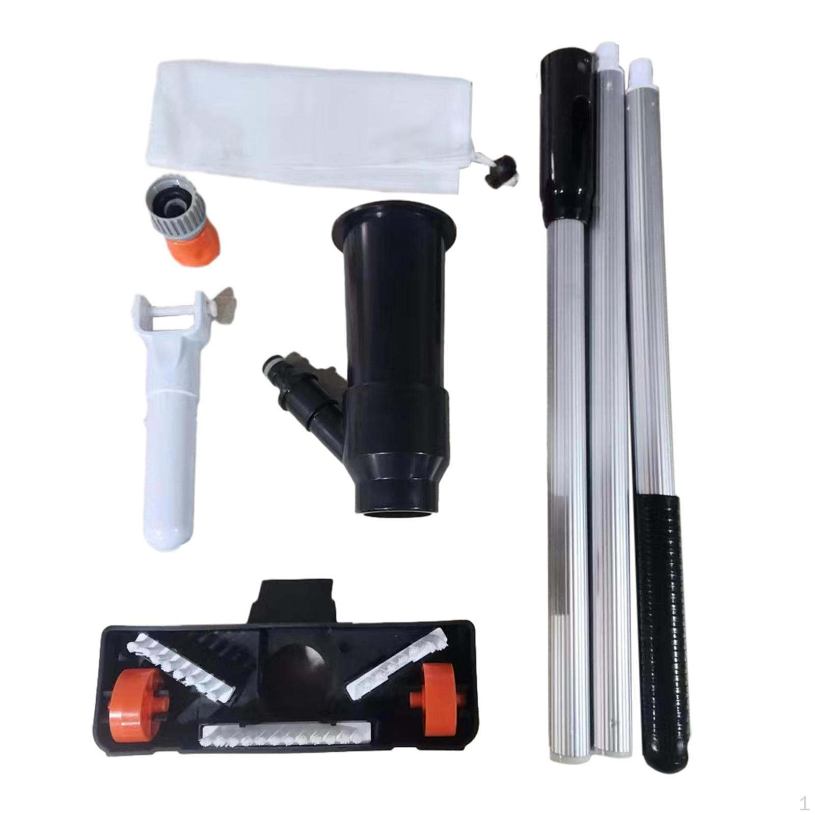 5.2ft Pool Vacuum Jet Cleaner Cleaning Kit with 4 Sections Quick Connector Accessory Handheld for
5.2ft Pool Vacuum Jet Cleaner Cleaning Kit with 4 Sections Quick Connector Accessory Handheld for