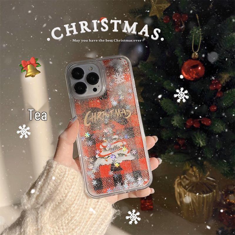 Red Glitter Christmas Tree Anti-drop Phone Case - Non-slip New Model by Apple iPhone 15
Red Glitter Christmas Tree Anti-drop Phone Case - Non-slip New Model by Apple iPhone 15