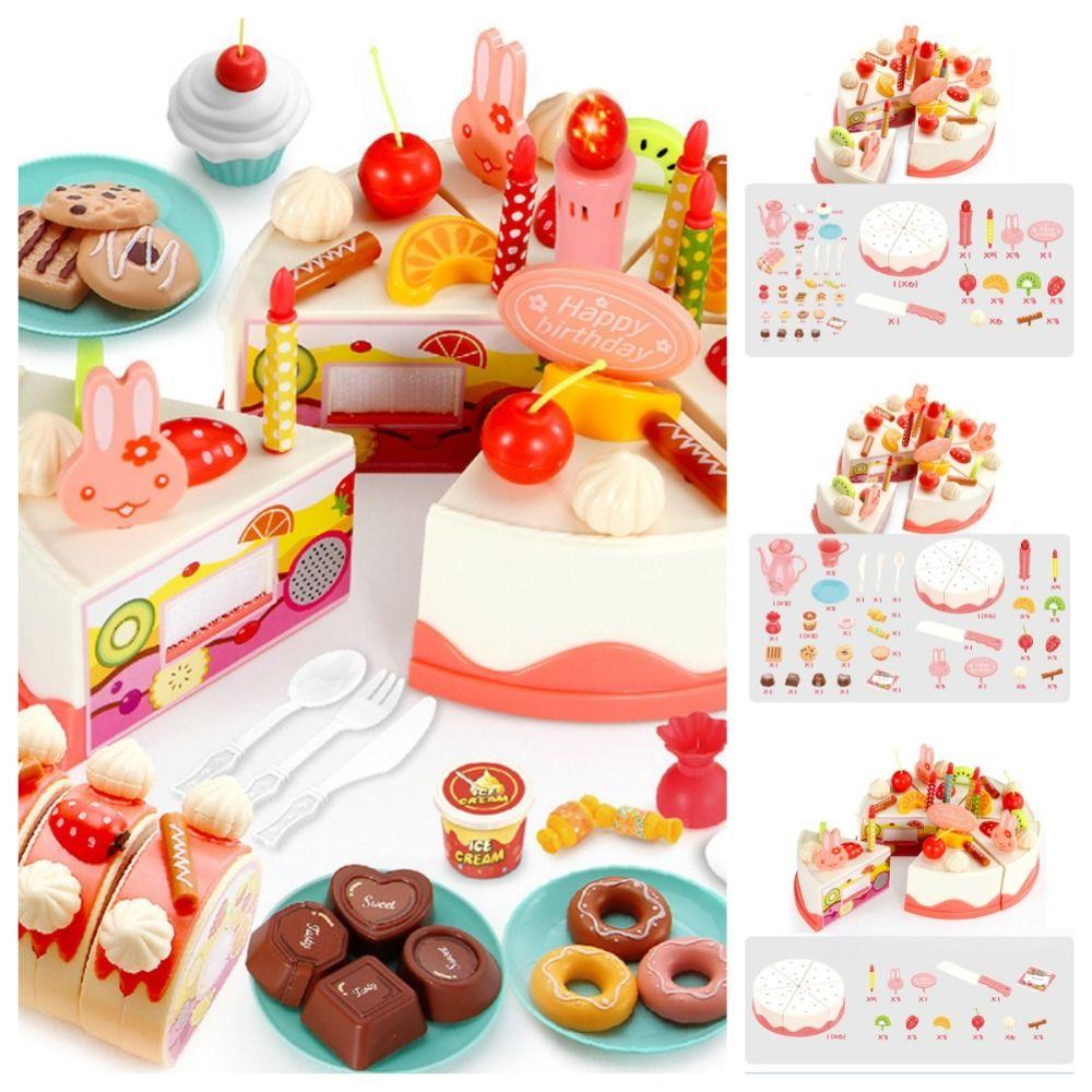 Food Birthday Cake Toy Electric Cutting Cake Game Montessori Simulation Food Model Gifts
Food Birthday Cake Toy Electric Cutting Cake Game Montessori Simulation Food Model Gifts