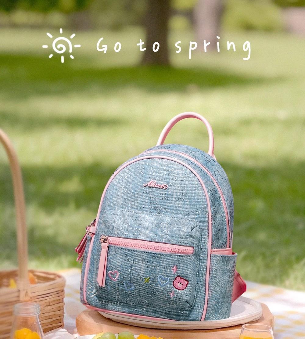 Blue Denim Embroidered Bear Backpack Women Mini Delicate School Style Rucksack Ladies Versatile Casual Compact Mochilas Mujer 21x24x11cm синий
Blue Denim Embroidered Bear Backpack Women Mini Delicate School Style Rucksack Ladies Versatile Casual Compact Mochilas Mujer 21x24x11cm синий