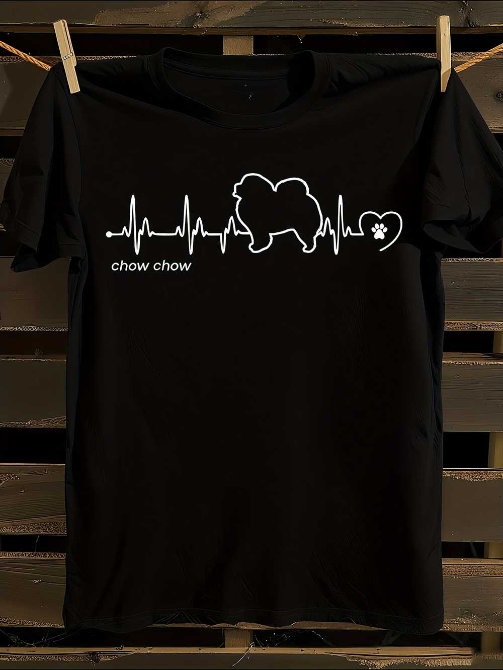 Chow Chow Dog Lovers T-Shirt Mens Tshirt Womens Tshirts with Letters Print Short Sleeves T-Shirt Casual Street Tee Shirt Top M
Chow Chow Dog Lovers T-Shirt Mens Tshirt Womens Tshirts with Letters Print Short Sleeves T-Shirt Casual Street Tee Shirt Top M