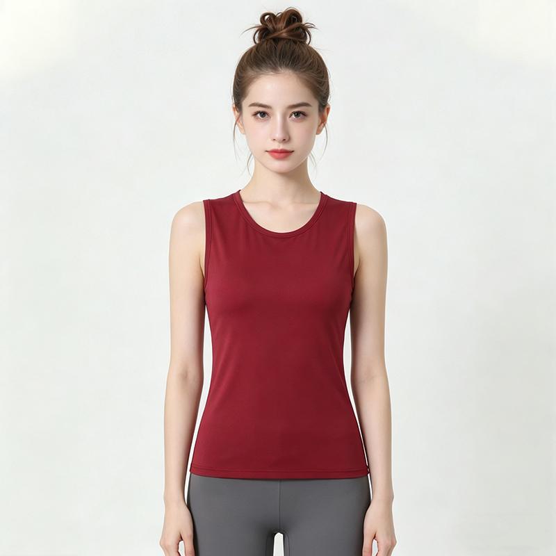 Summer Thin Sleeveless Vest Ice Silk T-shirt Women s Sports Outdoor Short Sleeved Round Neck Quick Drying Top XL червоний
Summer Thin Sleeveless Vest Ice Silk T-shirt Women s Sports Outdoor Short Sleeved Round Neck Quick Drying Top XL червоний