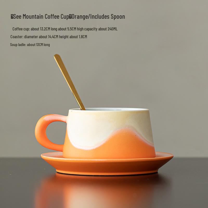 Retro American Latte Art Ceramic Cups: Three-Piece Gift Set with Frosted Kiln-Changed Finish 240ml
Retro American Latte Art Ceramic Cups: Three-Piece Gift Set with Frosted Kiln-Changed Finish 240ml
