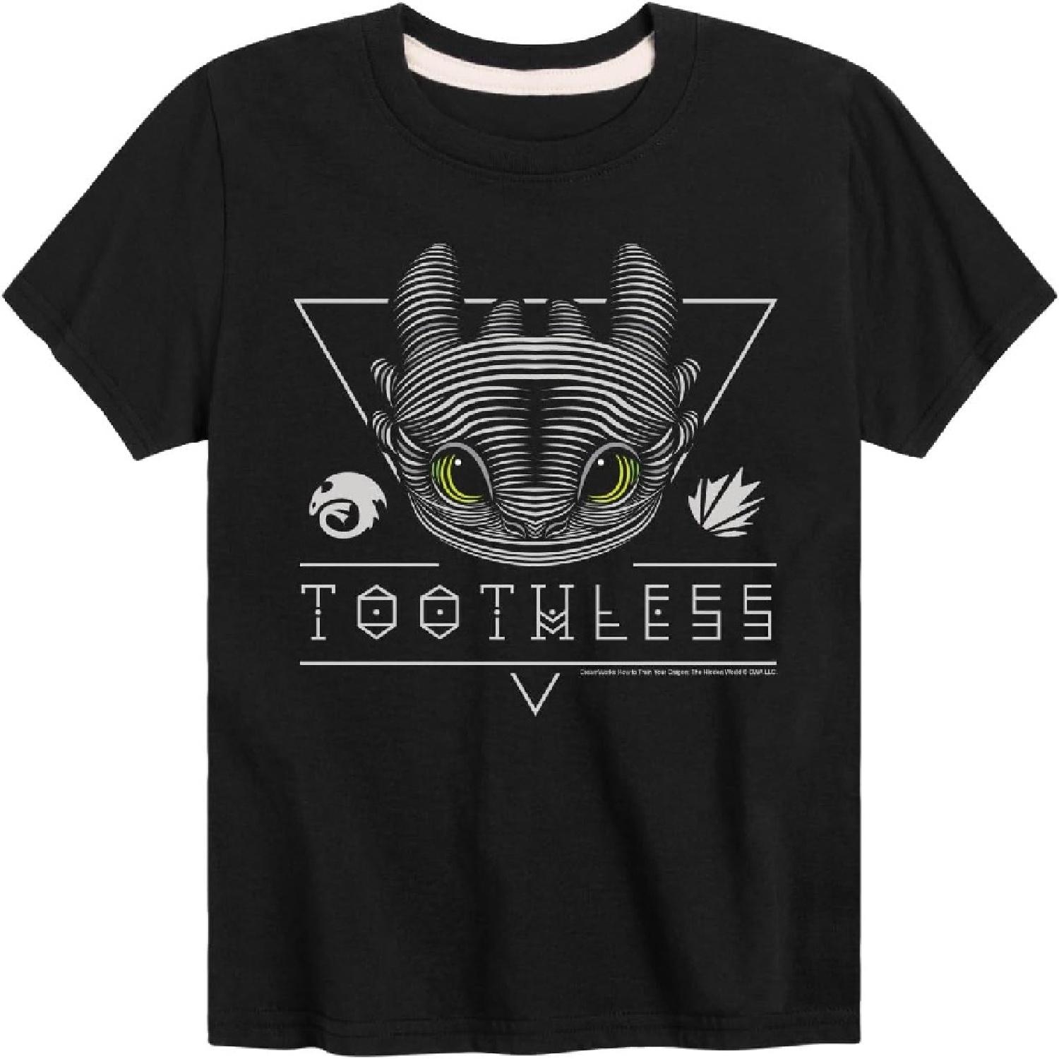 How to Train Your Dragon - Toothless Line Art - Toddler & Youth Short Sleeve Graphic T-Shirt XXXXXL чорний
How to Train Your Dragon - Toothless Line Art - Toddler & Youth Short Sleeve Graphic T-Shirt XXXXXL чорний