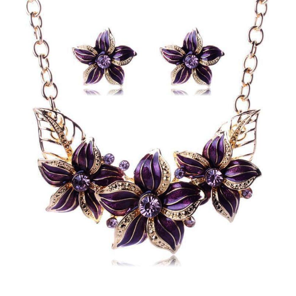 Bohemian Style Collarbone Chain Adjustable Flower Earrings Ladies Fashion Jewelry фіолетовий
Bohemian Style Collarbone Chain Adjustable Flower Earrings Ladies Fashion Jewelry фіолетовий