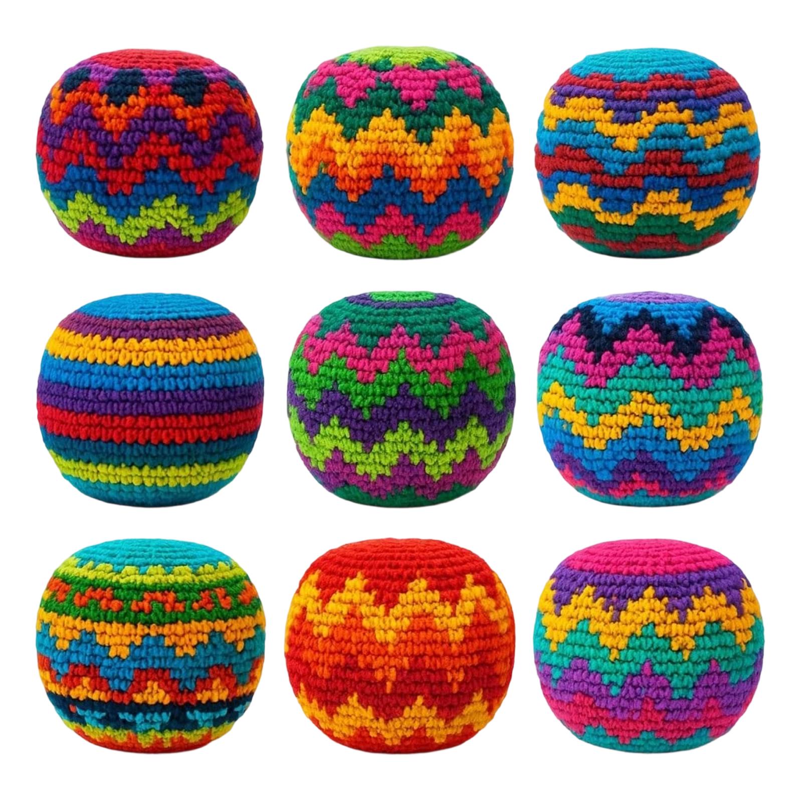 9PC Handheld Hacky Sack Set Footbag Juggling Balls for Coordination Training Portable Lightweight Daily Entertainment and Practice
9PC Handheld Hacky Sack Set Footbag Juggling Balls for Coordination Training Portable Lightweight Daily Entertainment and Practice