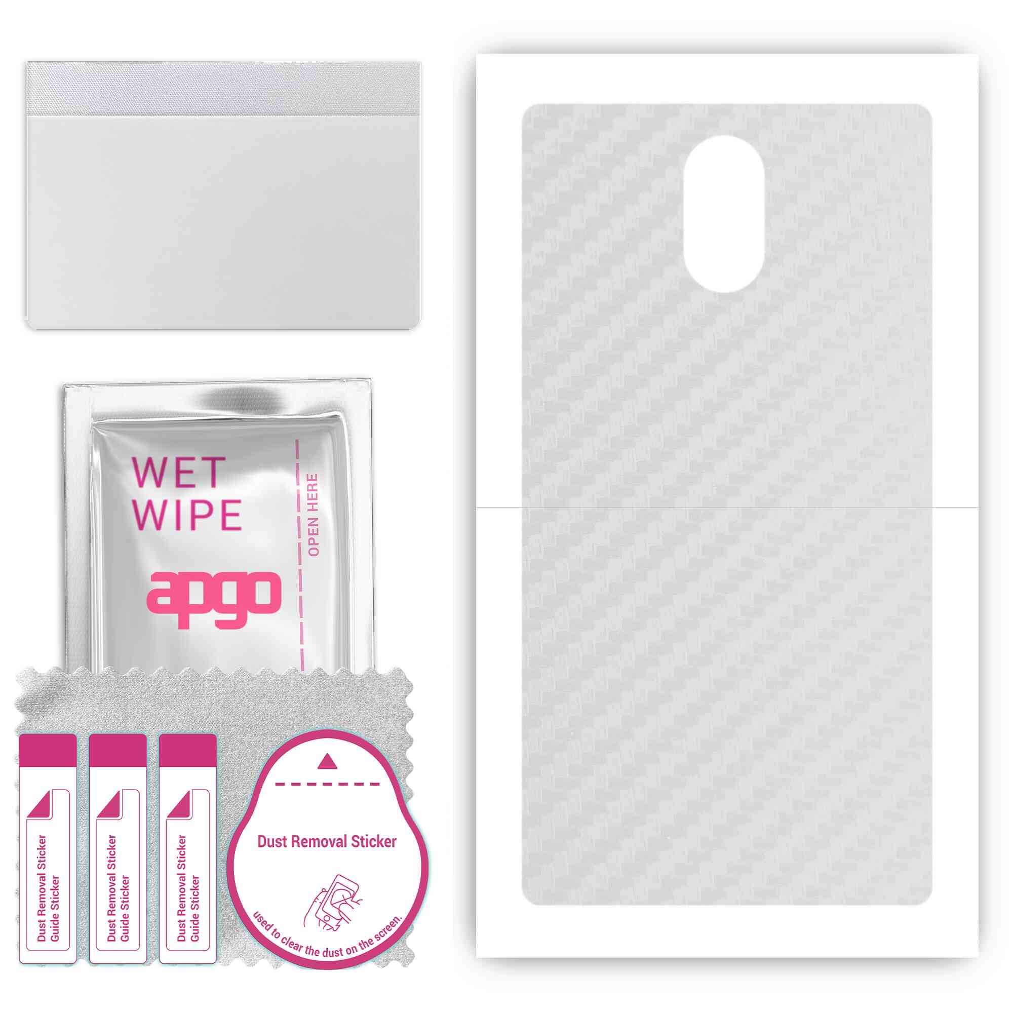 apgo Protective Skin Sticker for the back compatible with Doogee Mix Lite, Wrap Film, Foil, Vinyl - Pattern Transparent Carbon
apgo Protective Skin Sticker for the back compatible with Doogee Mix Lite, Wrap Film, Foil, Vinyl - Pattern Transparent Carbon