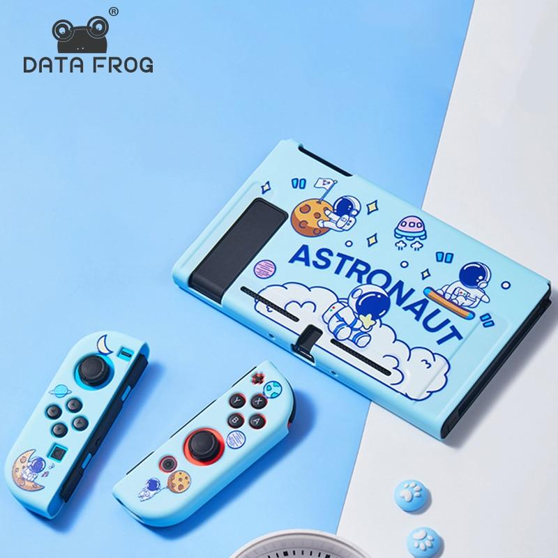 Защитный чехол DATA FROG для консоли Nintendo Switch, милый ТПУ хост, мягкий чехол с защитой от падения, чехол с мультяшным принтом для аксессуаров NS
Защитный чехол DATA FROG для консоли Nintendo Switch, милый ТПУ хост, мягкий чехол с защитой от падения, чехол с мультяшным принтом для аксессуаров NS
