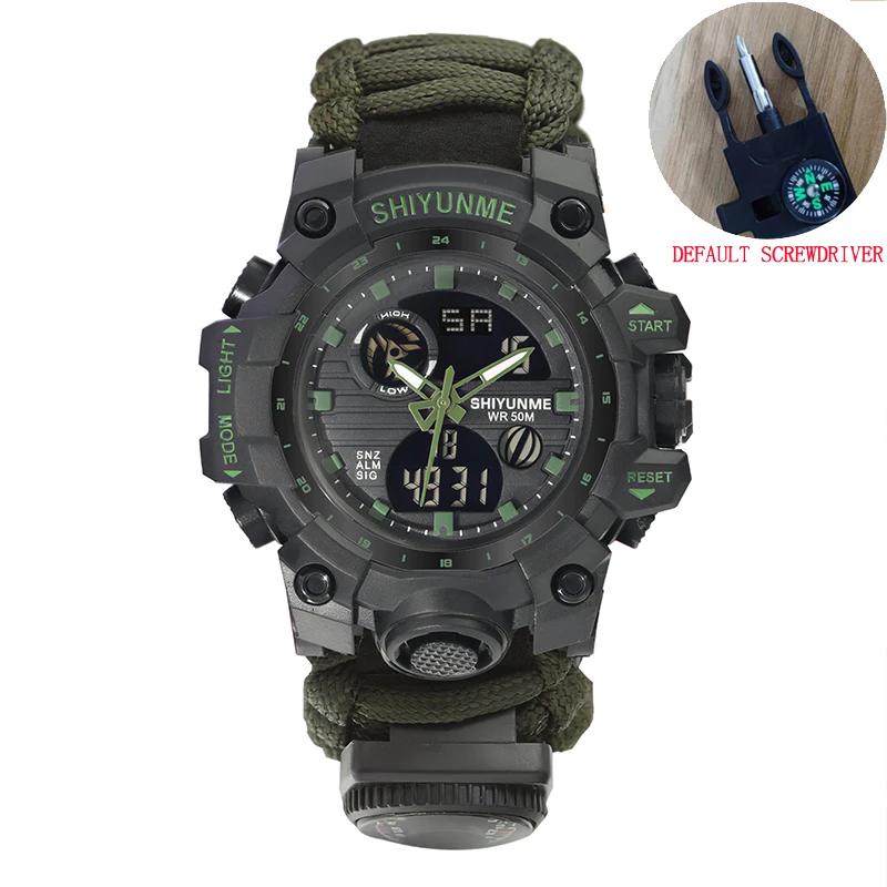Men s G Style Military Watch Waterproof Chronograph LED Electronic Compass Outdoor Sports Male Watch Relogios Masculino
Men s G Style Military Watch Waterproof Chronograph LED Electronic Compass Outdoor Sports Male Watch Relogios Masculino