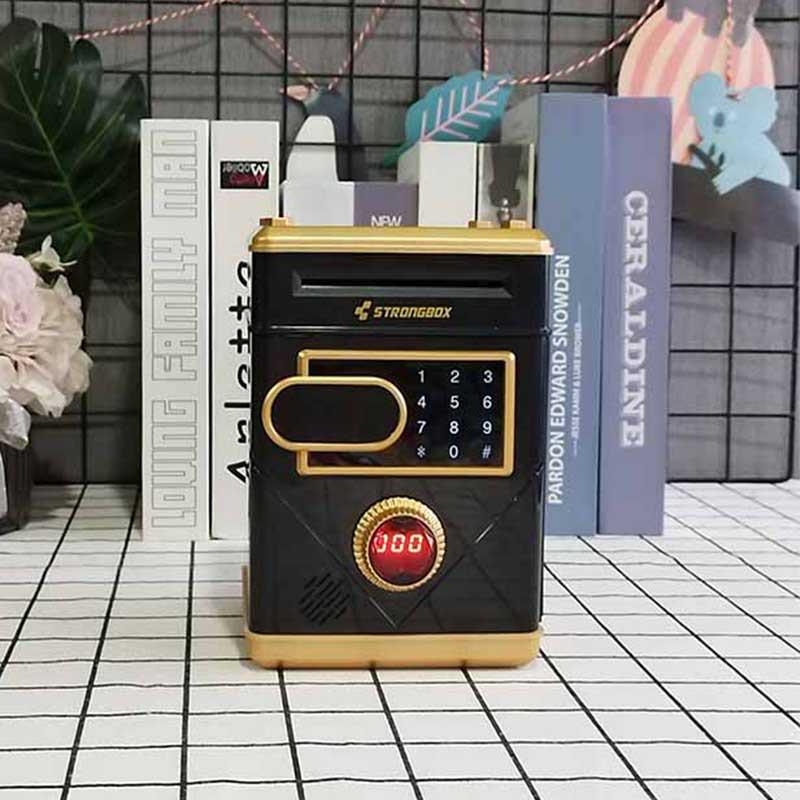 Touchscreen Password Safe Piggy Bank: ATM Deposit & Withdrawal Machine with Counter, Creative Gift Idea 13.4*13.6*19.4 cm червоний
Touchscreen Password Safe Piggy Bank: ATM Deposit & Withdrawal Machine with Counter, Creative Gift Idea 13.4*13.6*19.4 cm червоний