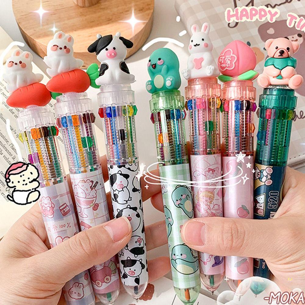 Available Cute Cow Dinosaur Students Stationary Ballpoint Pen Writing Supplies Press-type Pen
Available Cute Cow Dinosaur Students Stationary Ballpoint Pen Writing Supplies Press-type Pen