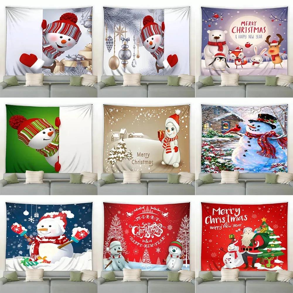 Christmas Cartoon Naughty Snowman Tapestry Living Room Sofa Home Decoration Christmas Gift 100x75cm
Christmas Cartoon Naughty Snowman Tapestry Living Room Sofa Home Decoration Christmas Gift 100x75cm