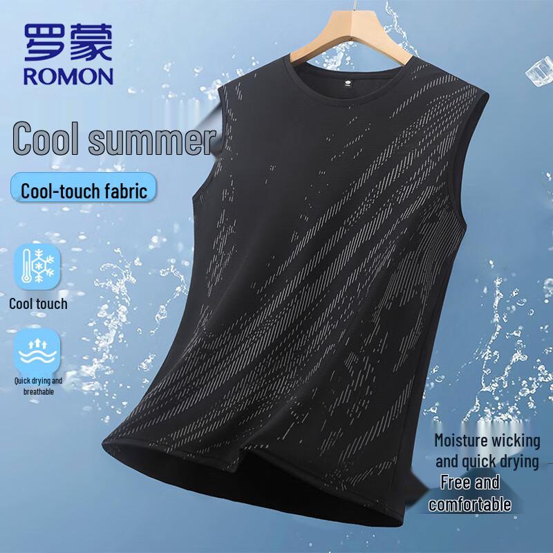 ROMON Men s Sleeveless Quick-Dry T-Shirt XL
ROMON Men s Sleeveless Quick-Dry T-Shirt XL