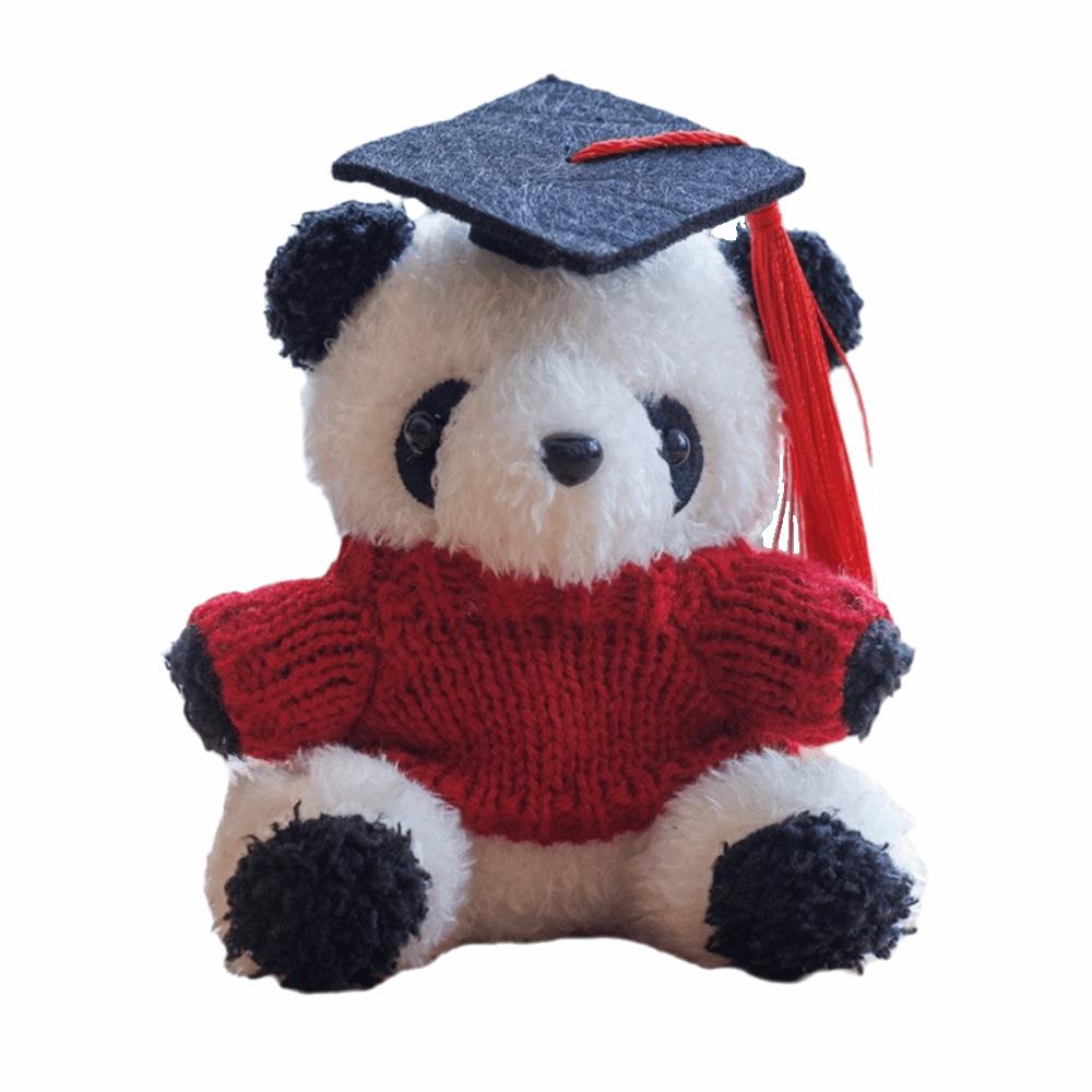 Cute Stuffed Panda Pendant Toy 10cm Plush Panda Ornaments Doctor Hat Panda Doll Graduation Season червоний
Cute Stuffed Panda Pendant Toy 10cm Plush Panda Ornaments Doctor Hat Panda Doll Graduation Season червоний