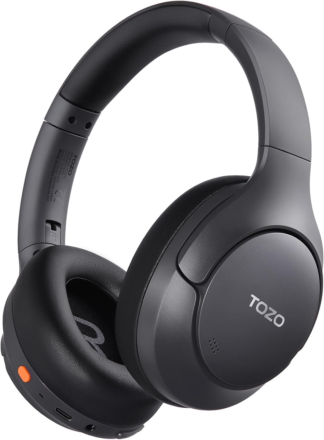 TOZO HT3 Wireless Noise Cancelling Headphones, Hi-Res Bluetooth 6.0, USB-CAUX Wired Connection, Multi-Point 3D Audio, Active Noise Cancellation, 45dB
TOZO HT3 Wireless Noise Cancelling Headphones, Hi-Res Bluetooth 6.0, USB-CAUX Wired Connection, Multi-Point 3D Audio, Active Noise Cancellation, 45dB