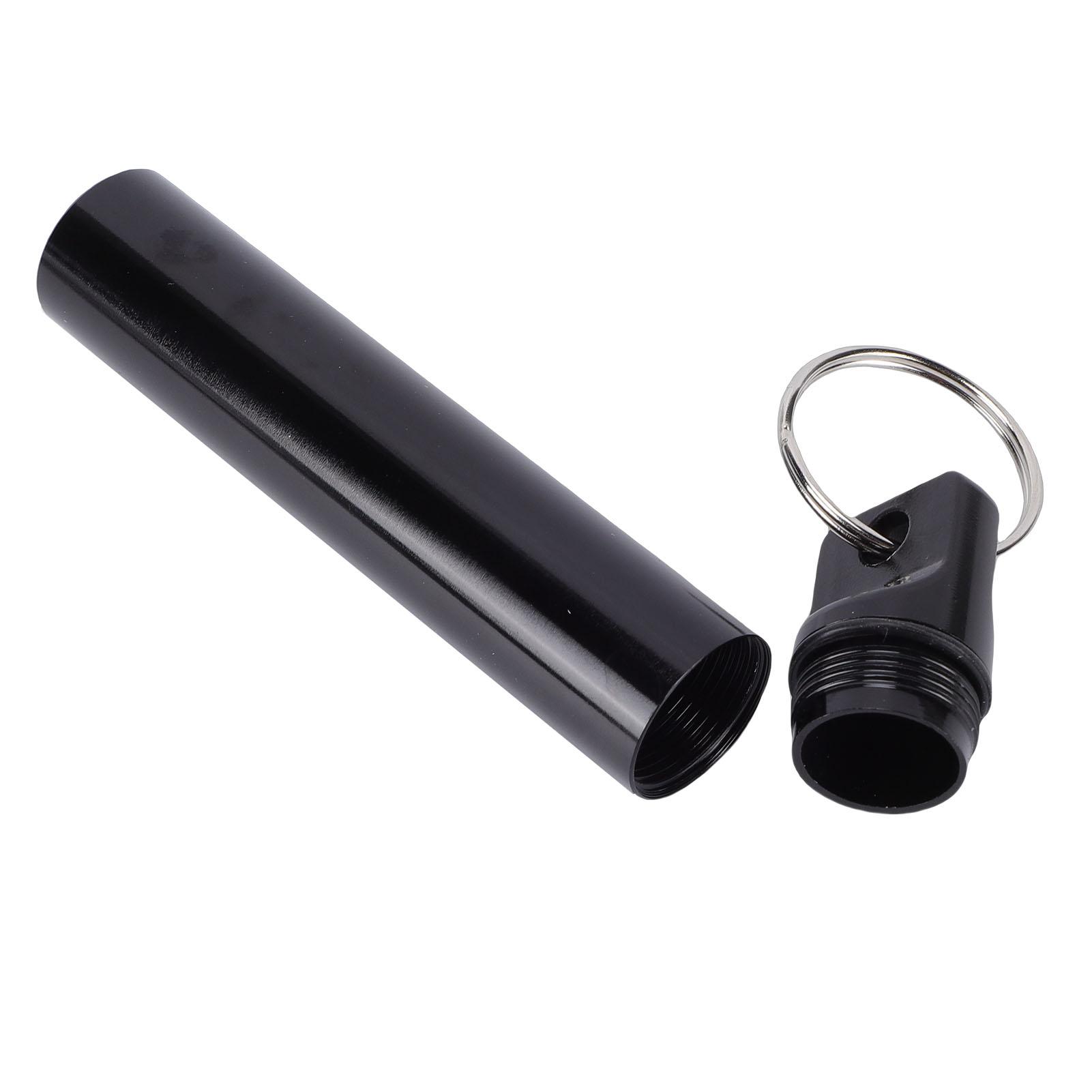 Metal Storage Tube Water Proof Aluminum Alloy Airtight Container with Whistle Cord for Travel Camping Exploration
Metal Storage Tube Water Proof Aluminum Alloy Airtight Container with Whistle Cord for Travel Camping Exploration