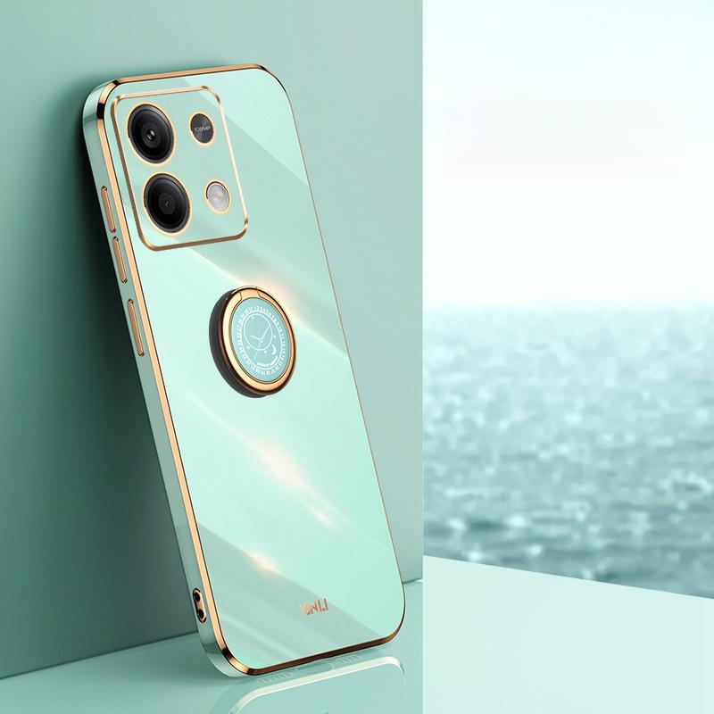 XINLI For Xiaomi Redmi Note 13 4G Case Soft TPU Electroplating Phone Kickstand Cover Black
XINLI For Xiaomi Redmi Note 13 4G Case Soft TPU Electroplating Phone Kickstand Cover Black